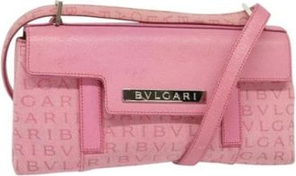 Bulgari Pre-owned Tela shoulder-bags - - Pre-owned - Donna - Rosa - ONE SIZE