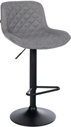 Clp Clp - Taburete De Bar Kasson Gris Oscuro Tela