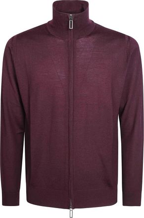 Paolo Pecora Cardigans - Heren - Vesten - Rood - XL - Truien & Vesten