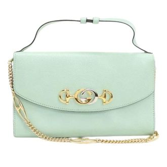 Gucci Pre-owned Cross Body Bags, female, Green, Size: ONE SIZE Pre-owned Vintage Crossbody Bag