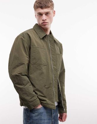 Asos Giacca Harrington verde