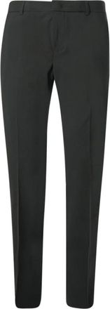 Dondup Spiritissimo Regular-Fit Chino Broek - Heren - Slim Fit Broeken - Zwart - W32 - Wol - Broeken