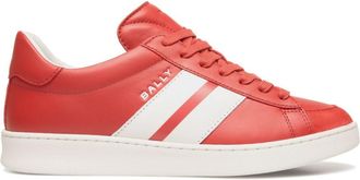 Bally Tennis sneakers - women - Leather - 36.5 - Red