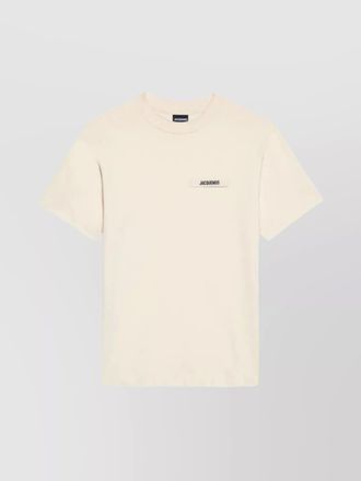 Jacquemus the ribbed crew neck t-shirt