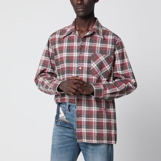 Maison Margiela Camicia a quadri in cotone dal taglio rilassato