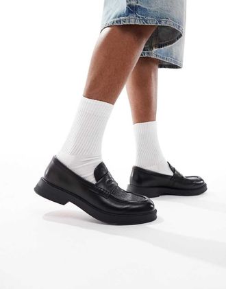 HUGO BOSS HUGO Red - Lenner - Mocassini neri-Nero