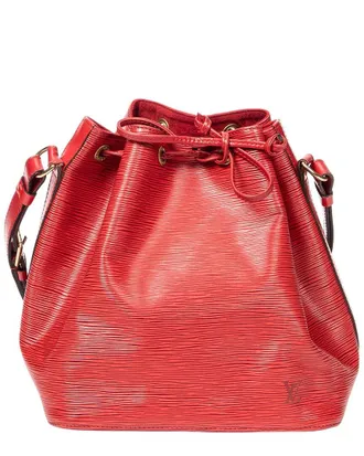 Louis Vuitton Red Epi Noe (Authentic Pre-Loved)