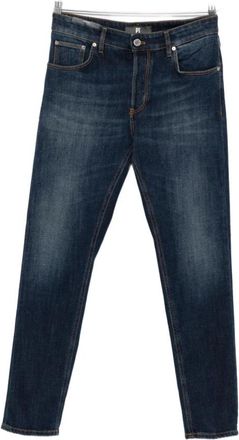 Pantaloni Torino Blauwe Jeans voor Mannen Aw 25 - Heren - Slim Fit Jeans - Blauw - W28 - Katoen - Jeans