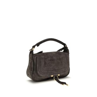 Chlo&eacute; Womens Brown Calf Leather Bos Taurus Shoulder Bag