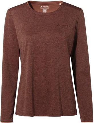 Vaude Essential L/S T-Shirt Funktionsshirt für Damen | braun