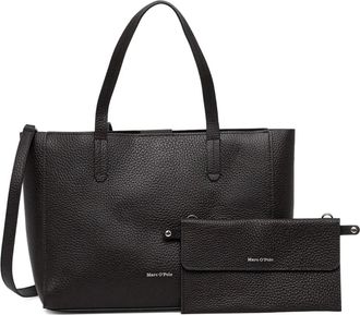 Marc O'Polo Drie-in-&eacute;&eacute;n shopper - Bruin