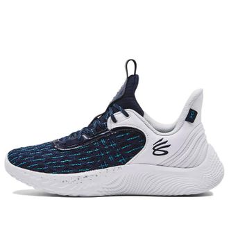 Under Armour Curry 9 Team White Midnight Navy 3025631-101