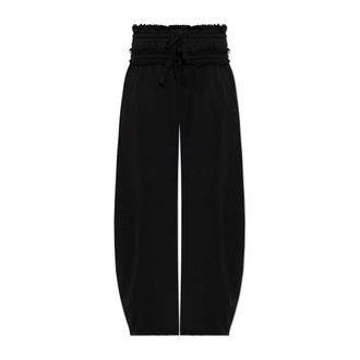 adidas Trainingsbroeken met vintage-effect - Dames - Sweatpants - Zwart - M - Katoen - Broeken
