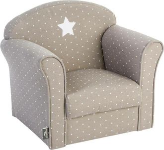 Atmosphera Sill&oacute;n Infantil classic Color Gris Topo Con Estampado49 X 35,2 X 44 Cm - Gris Topo