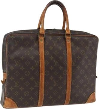 Louis Vuitton Pre-owned Handbags, female, Brown, Size: ONE SIZE Pre-owned Vintage Canvas Handbag