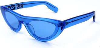 Kenzo KZ 40007I 84V Womens Sunglasses Blue Size 99