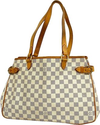 Louis Vuitton White Tote Bag (Pre-Owned)