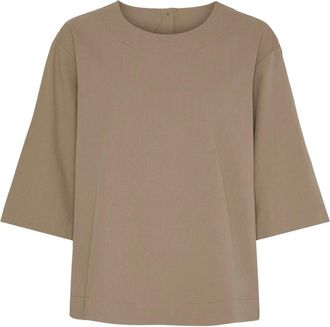 Notyz Taipei Blouse - - Blouses & Shirts - Donna - Beige - 2XL
