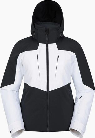 Mountain Warehouse Womens Mountain Warehouse Womens/Ladies Altitude Extreme RECCO Ski Jacket - White - Size: 24