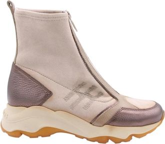 Hispanitas Chorley Enkellaars - Dames - Enkellaarsjes - Beige - 36 EU - Schoenen