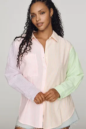 English Factory Colorblock Buttondown Shirt