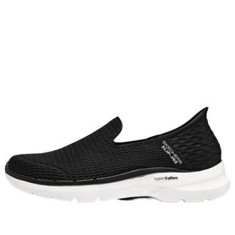 Skechers Go Walk 6 Shoes Black White 894234-BLK