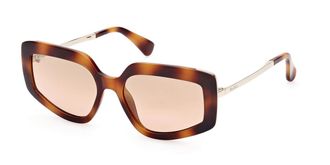 Max Mara MM0069 DESIGN7 52G Womens Sunglasses Tortoiseshell Size 55