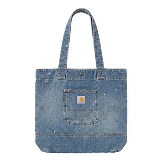 Carhartt Work in Progress Denim Tote - male - Carhartt Wip - Shopping Bags - Blue - ONE SIZE - Bags
