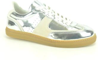 Floris Van Bommel Zilver Sneaker met Gumzool - Dames - Sneakers - Grijs - 36 EU - Schoenen