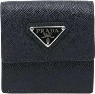 Prada Pre-owned Wallets, female, Black, Size: ONE SIZE Pre-owned Vintage Wallet