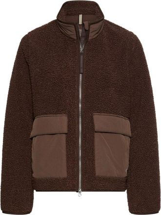 Camel Active Zip-through Sweatshirt - Dames - Vesten met rits - Bruin - S - Hoodies & sweatvesten
