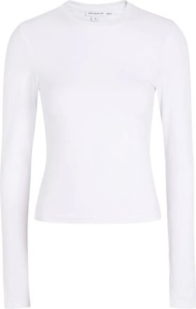 Good American T-shirt met lange mouwen - Wit
