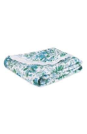 Matouk Pomegranate Quilt in Sea at Nordstrom, Size Full