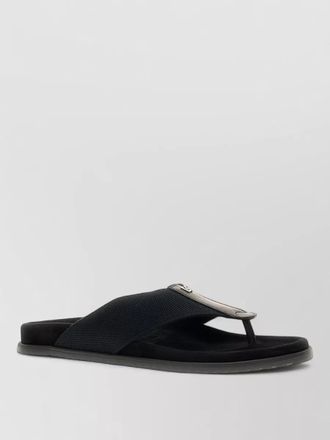 Dolce & Gabbana slide sandals open toe flat sole strap