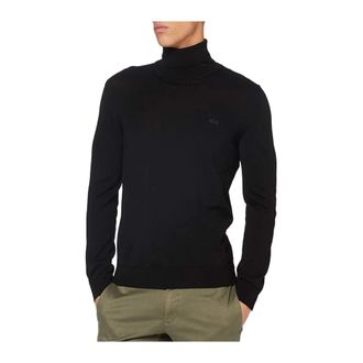 Lacoste Turtlenecks, male, Black, Size: XL Turtleneck Sweater