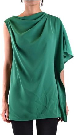 Max Mara Blouse - Dames - Blouses - Groen - XS - Polyester - Overhemden