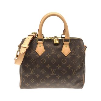 Louis Vuitton Marron Coated Canvas Boston Bag (Pre-Owned)