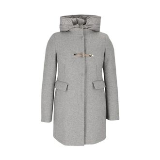 Fay Dames, Mantels, Grijs, Maat: XS Nylon