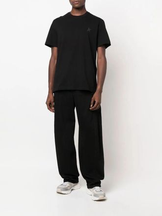 Golden Goose Star Ms Regular T Shirt/ Small Star/ Blackboard