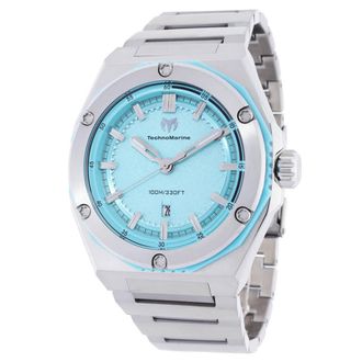 Technomarine Coral Quartz Green Dial Mens Watch TM-416059