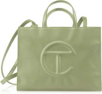 Telfar Medium Shopping Bag, Drab, M, Medium - Drab