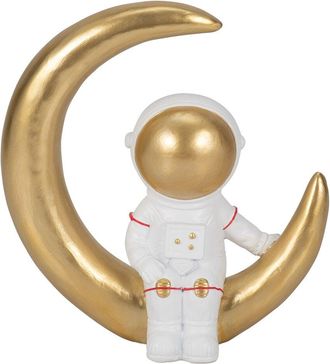 Sagebrook Home 7In Space Man On Crescent Moon