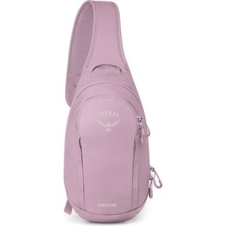 Osprey Daylite Water Repellent Sling Backpack in Iris Pink at Nordstrom