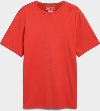 Le 31 Mens Dressy Pima cotton jersey T-shirt Standard fit