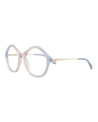 Chlo&eacute; Womens 52 mm Light Blue Eyeglasses