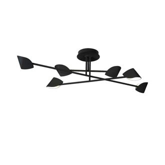 Mantra Semi-plafon Capuccina Negro Led 44.5w Mantra