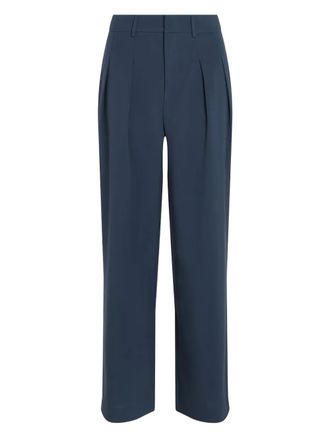 Calvin Klein tailored wide-leg trousers - Blue