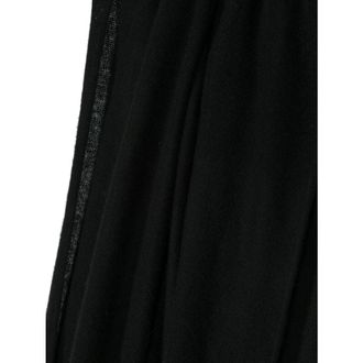 Lisa Yang Fine-Knit Cashmere Scarf - Black