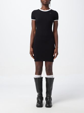 AMBUSH Mini Brei Jurk Ribbels Korte Mouwen