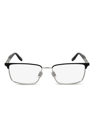 Calvin Klein rectangle-frame glasses - Black